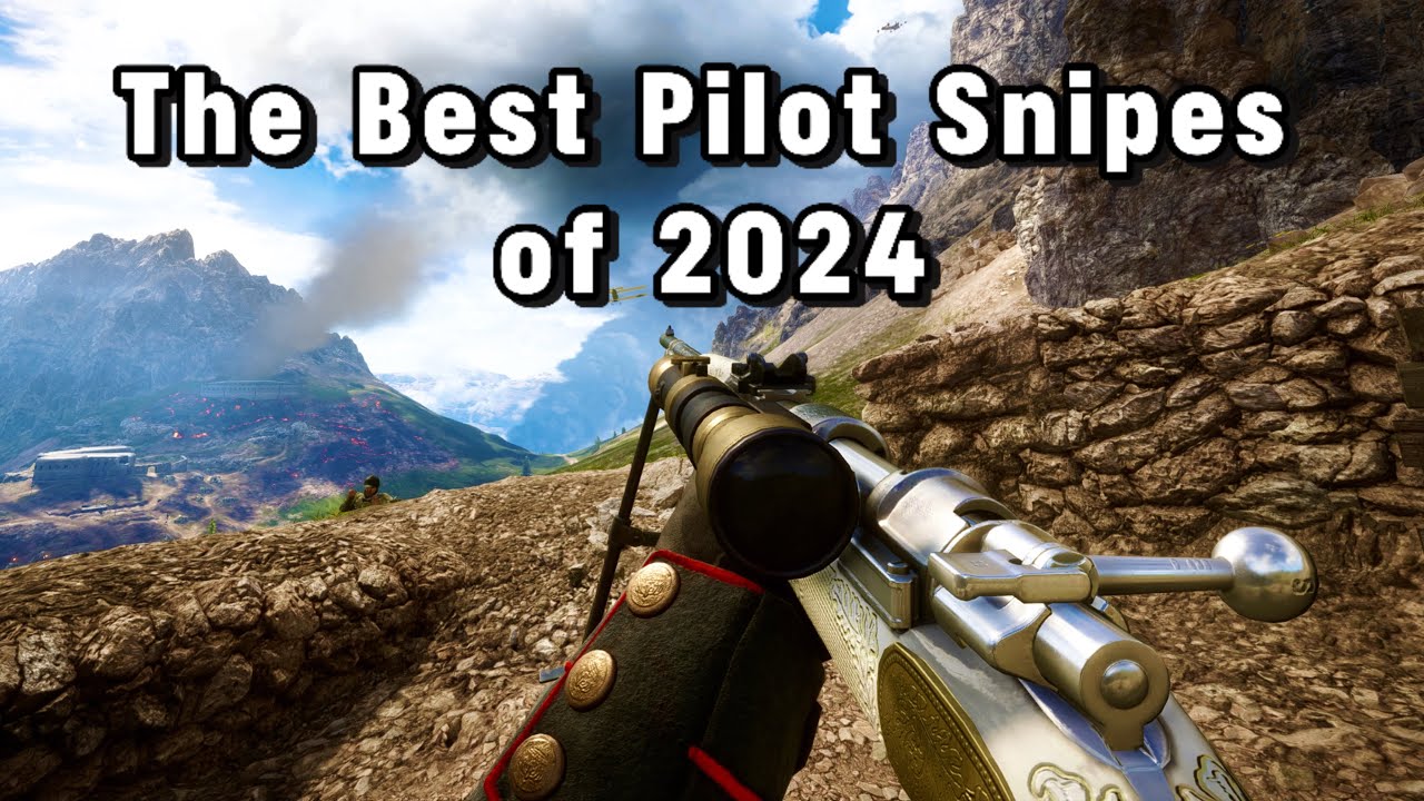 Battlefield 1 - The Best Pilot Snipes of 2024!