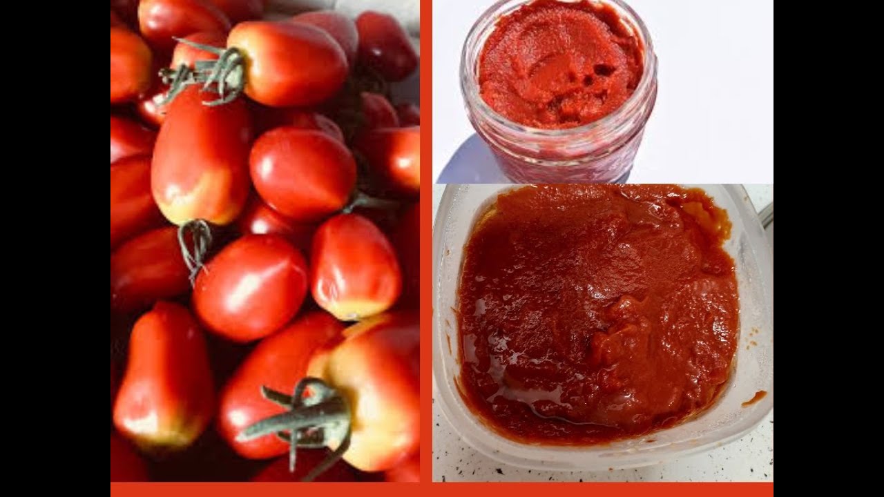 MEN KOMAN OU KAPAB FE PAT TOMATE LAKAY OU//HOW TO MAKE  TOMATO PASTE