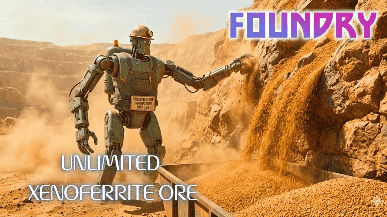 Unlimited Xenoferrite Ore. | Foundry Gameplay EP42 2025