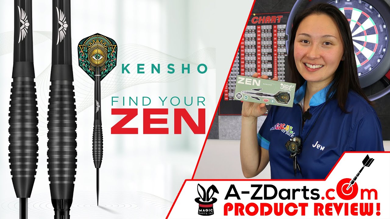 Zen Kensho Darts Range by Shot | Soft Tip and Steel Tip Barrel | Product Review