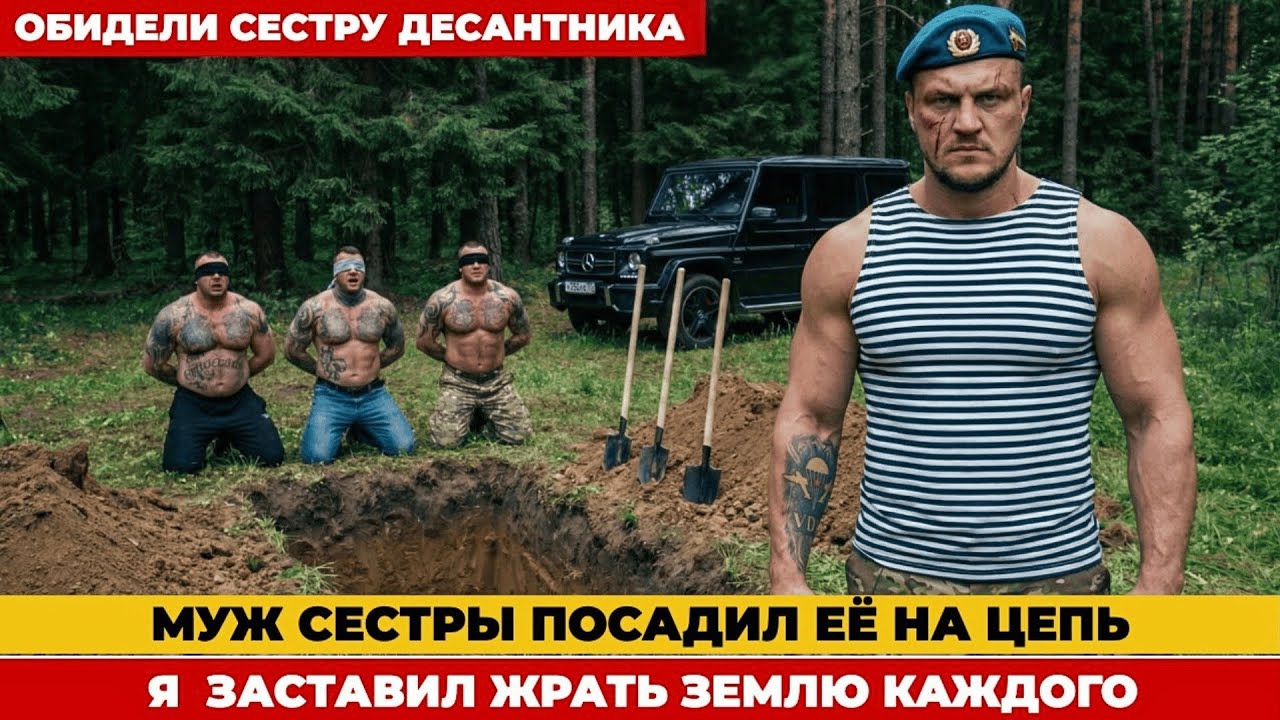 ДЕРЖАЛИ СЕСТРУ В БУДКЕ НА ЦЕПИ. ОТМОРОЗКИ ПОЖАЛЕЛИ, КОГДА ПРИШЕЛ ЕЁ БРАТ