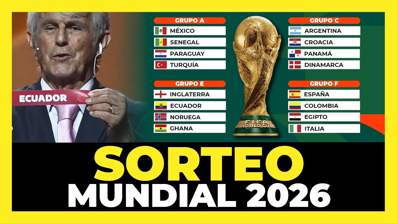 Mi Sorteo del Mundial 2026 🇦🇷🇪🇨🇨🇴🇺🇾🇧🇷🇵🇾🇧🇴🏆