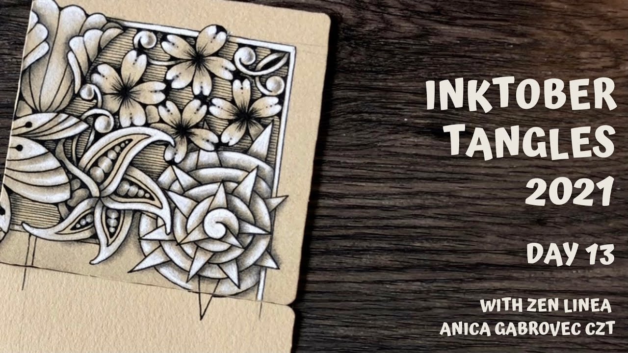 Inktober Tangles 2021 • День 13 • Spynes