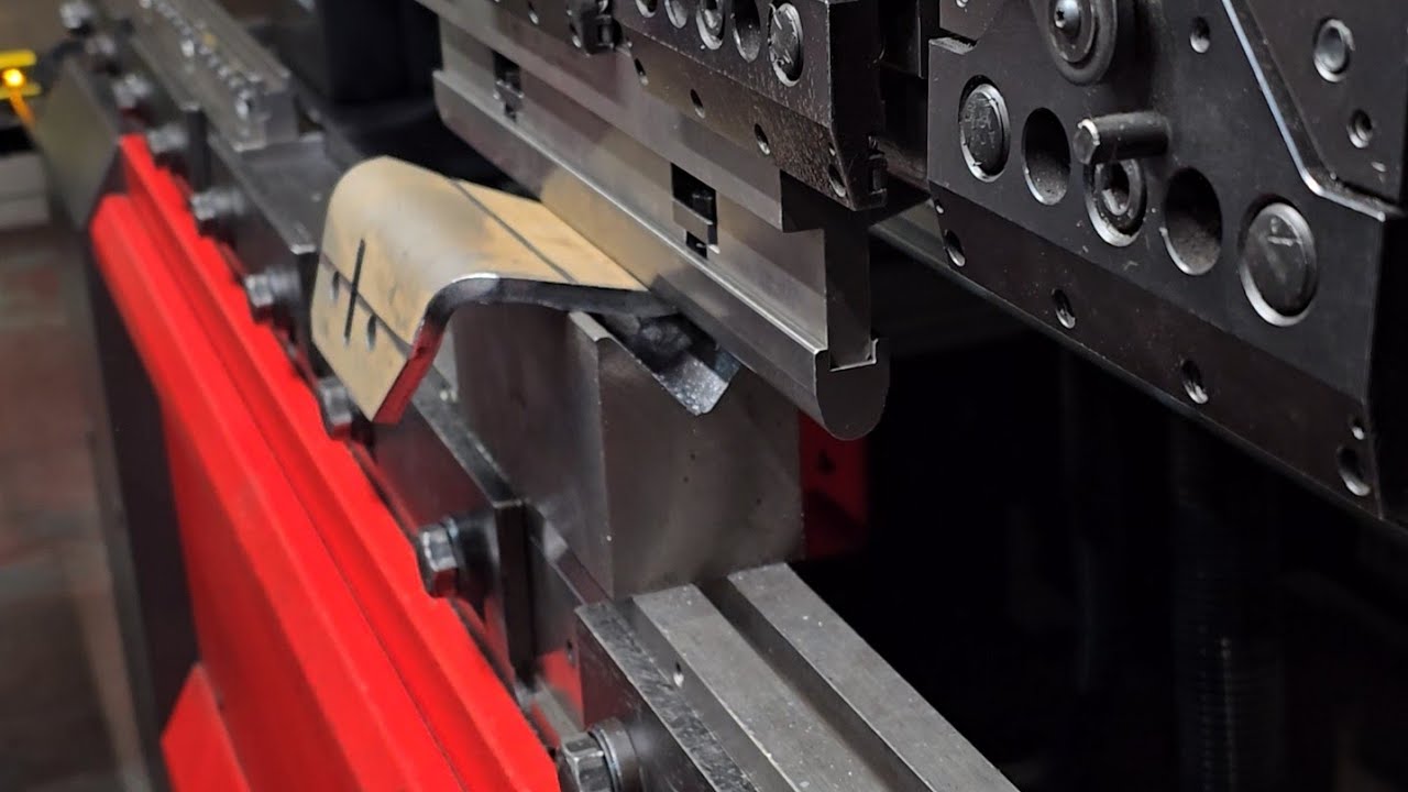 Press Brake AMADA bending, 80 shorts in 4 min. Part 1