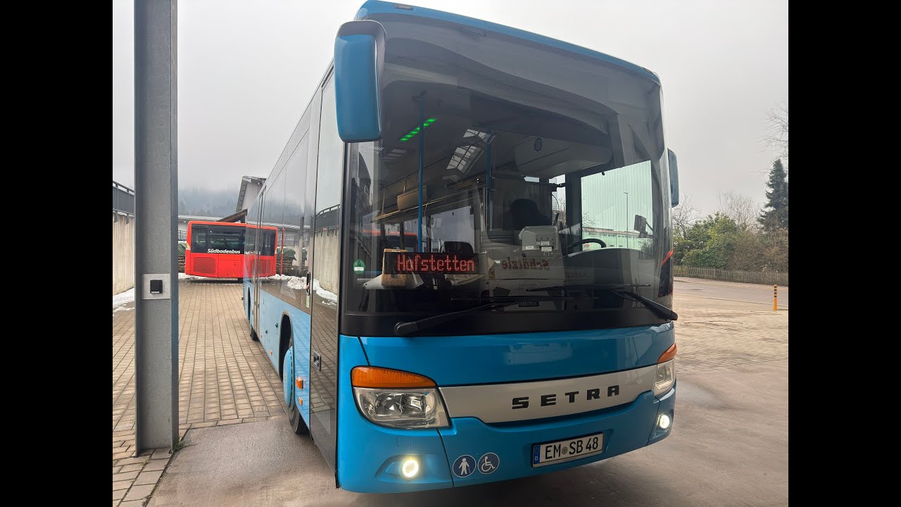 Busfahrt von Elzach nach Hofstetten -Schuttertal und zurück