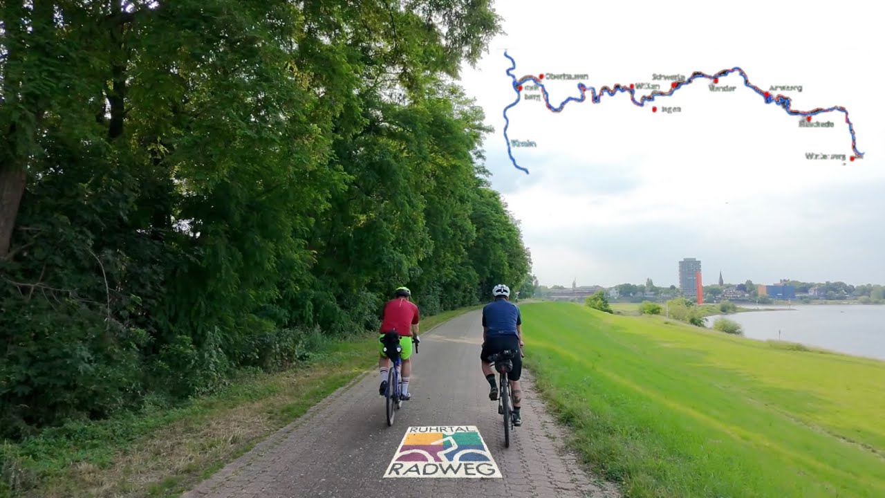 Der Ruhrtal Radweg in 2 Etappen