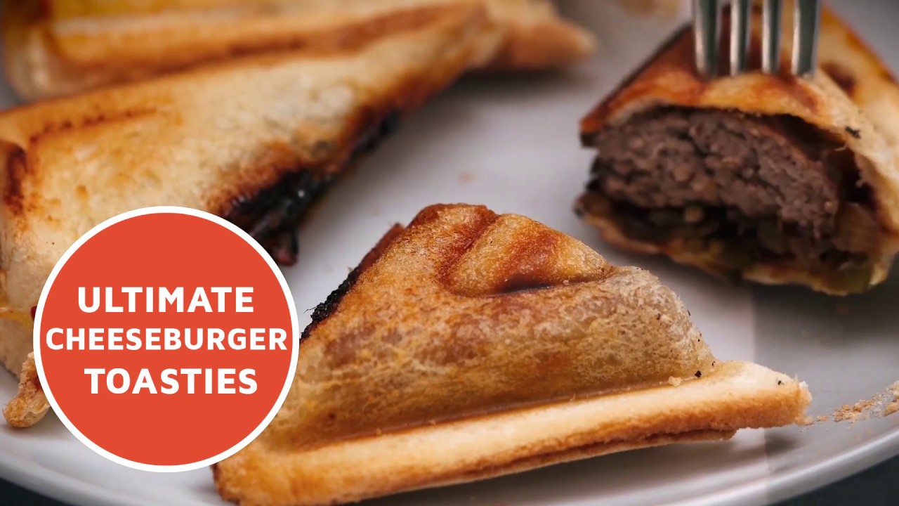Sunbeam x Food Porn: Cheeseburger Toastie