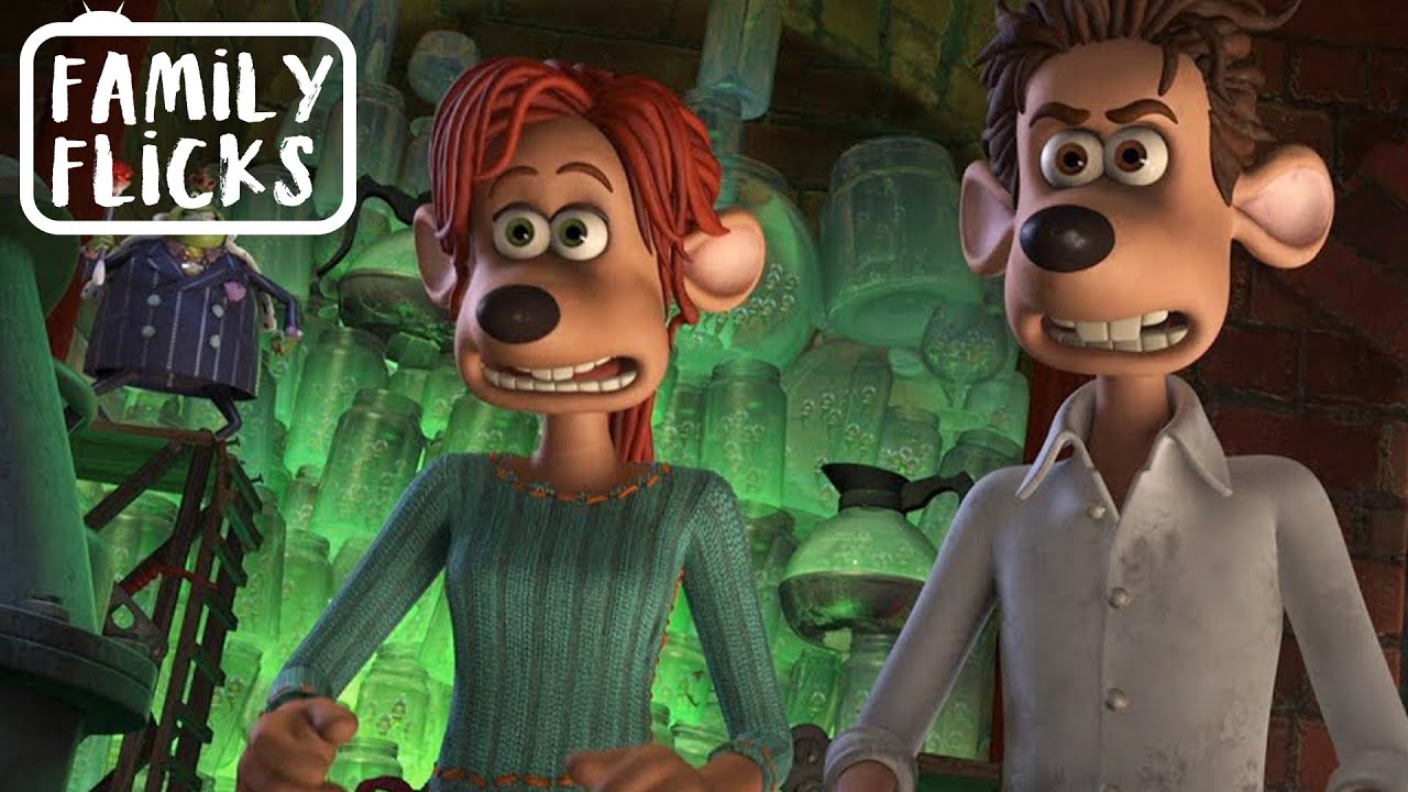 Flushed Away | Roddy & Rita&rsquo;s Funny Boat Fight 💦🐭 | Family Flicks