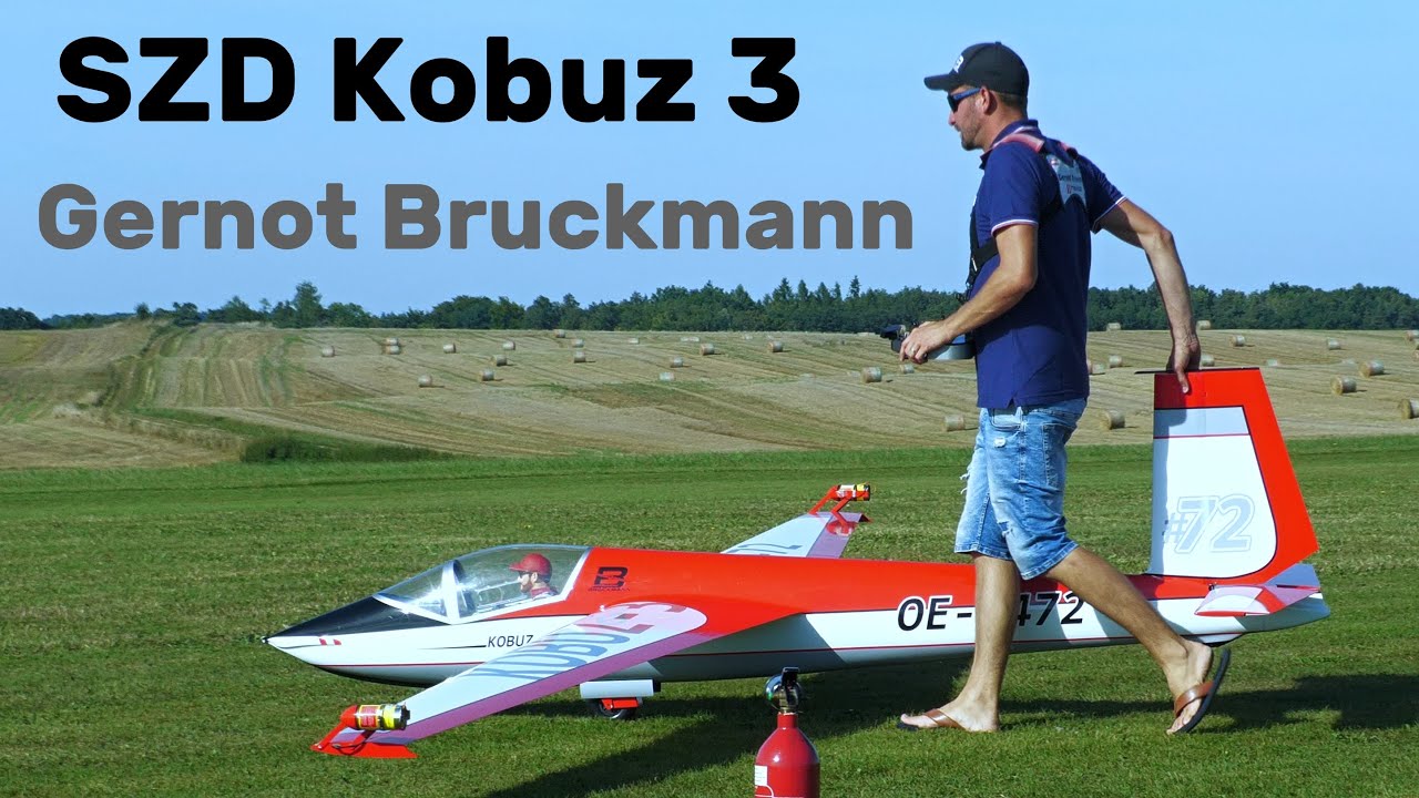 SZD Kobuz 3 Gernot Bruckmann | 5,6m scale aerobatic RC glider | 4K | Nesvacily 2023