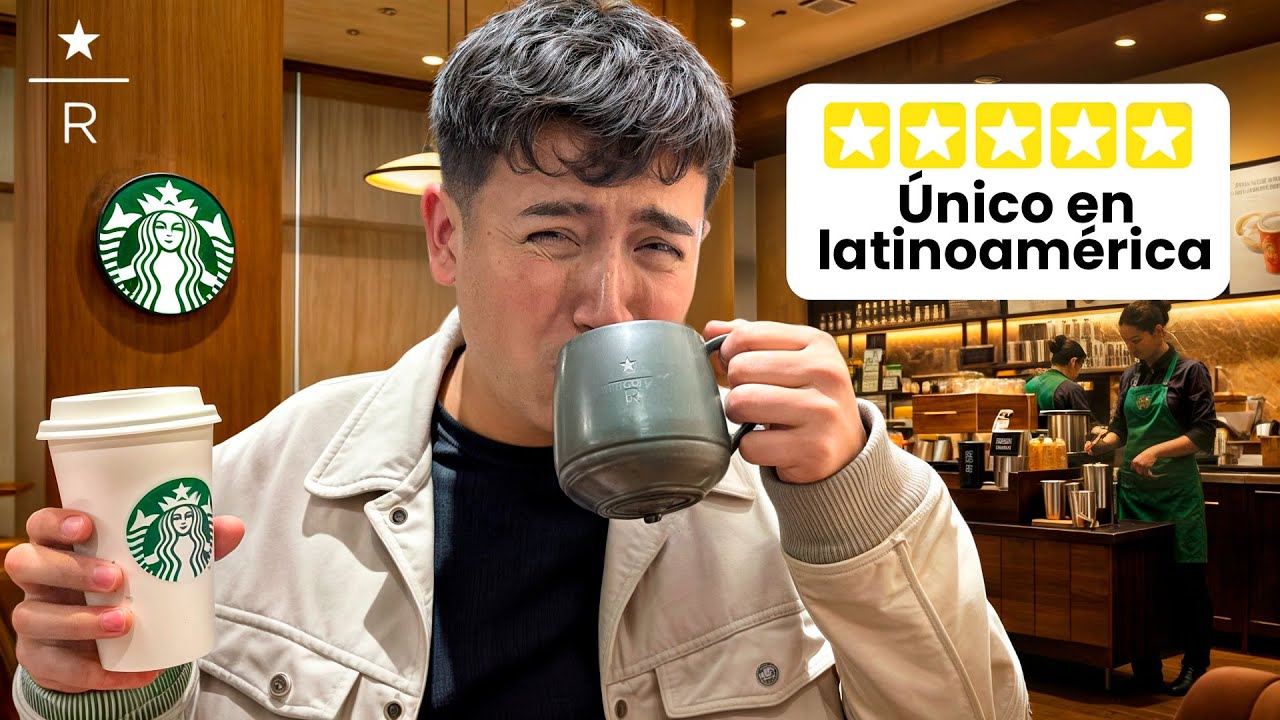 PROB&Eacute; el STARBUCKS MAS CARO de CHILE &iquest;VALE LA PENA?
