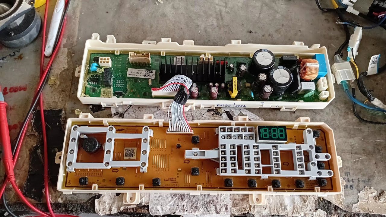 พูดคุยแนวทางการตรวจเช็คบอร์ดเครื่องซักผ้า samsung  inverter  อาการ วาล์วน้ำเข้าไม่ทำงาน