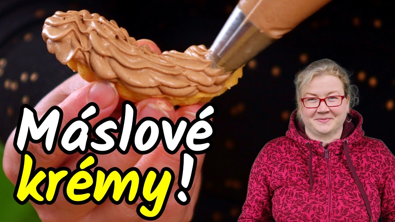 🎄👩‍🍳 4 skvělé MÁSLOVÉ KRÉMY do CUKROVÍ, které vám ušetří peníze za máslo!