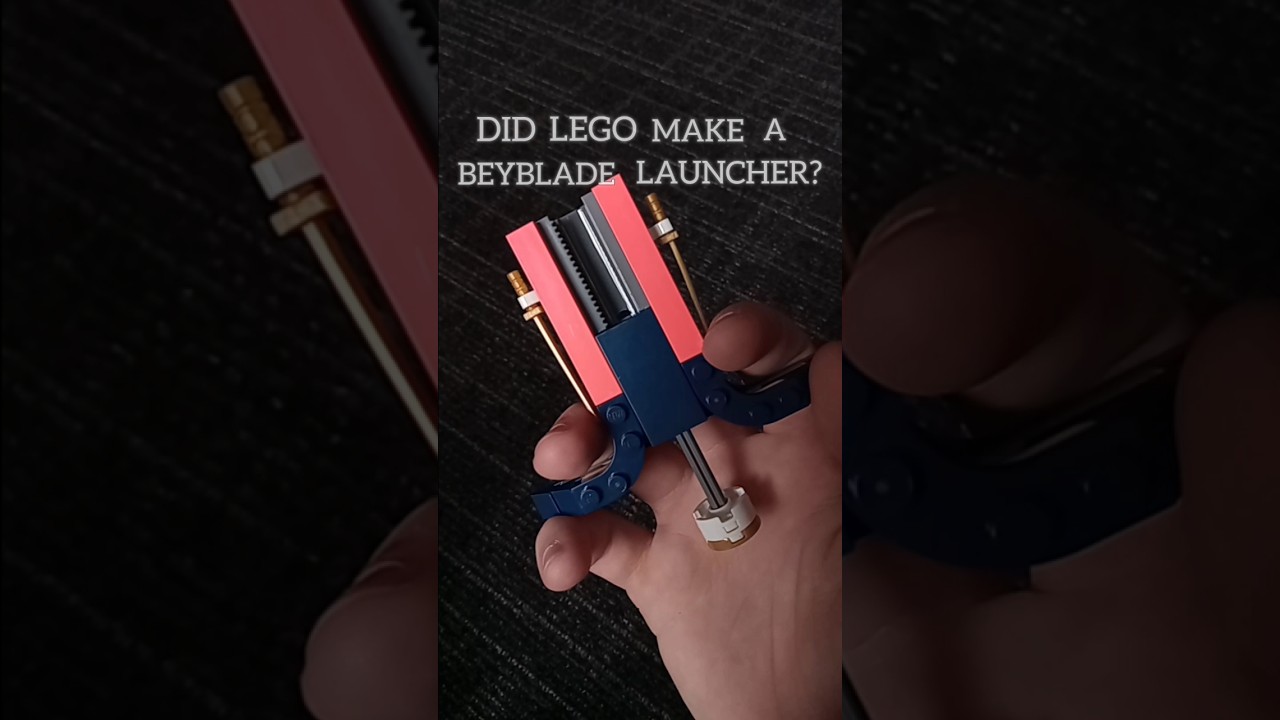 Did Lego Make A Beyblade Launcher? #beyblade #lego #shorts #beybladex
