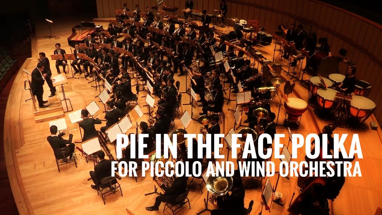 Henry Mancini - Pie in the Face Polka for Piccolo and Wind Orchestra