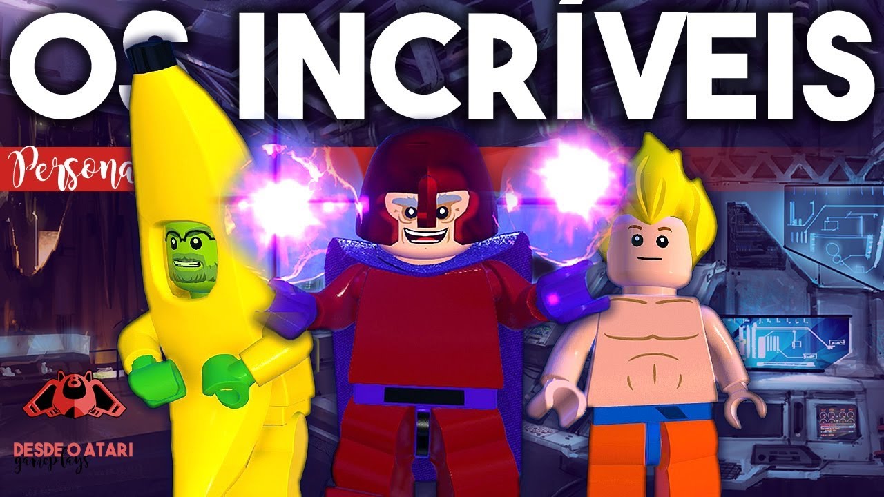 CRIANDO HERÓIS | Casa da Edna Moda | LEGO Os Incríveis | Guia 100% Detonado | Desde o Atari