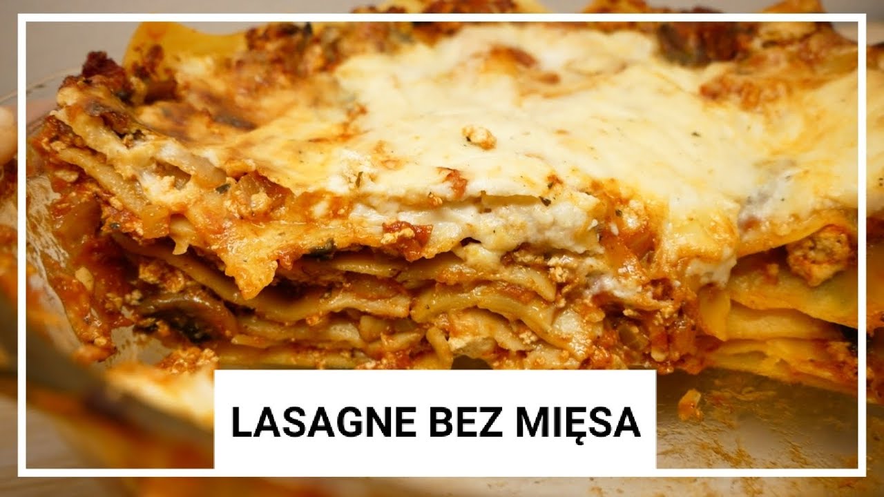 Wege lasagne prosty przepis + sos beszamelowy