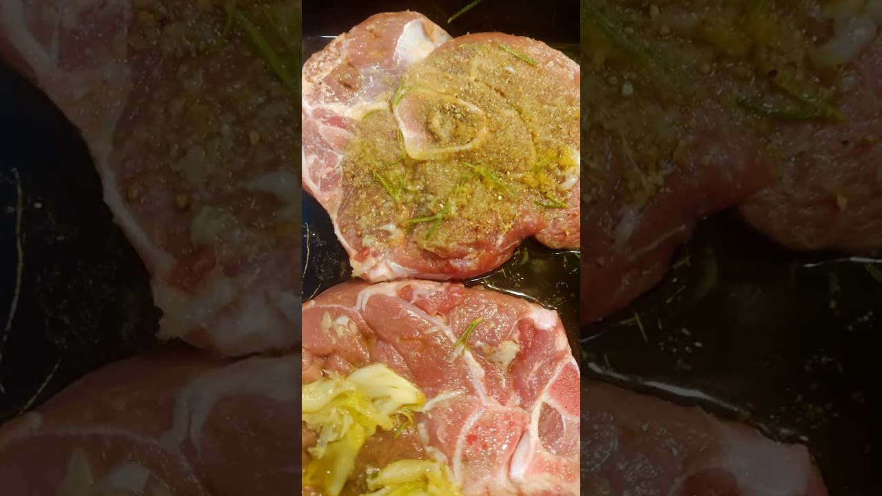 Grilled Lamb Steak for dinner #jhalmuri863 🧿😊🌻