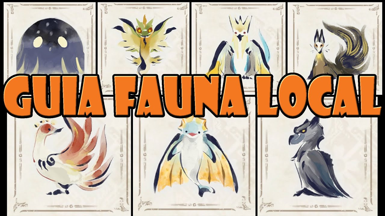 [Monster Hunter Rise: Sunbreak] &iexcl;GU&Iacute;A FAUNA LOCAL COMPLETA!
