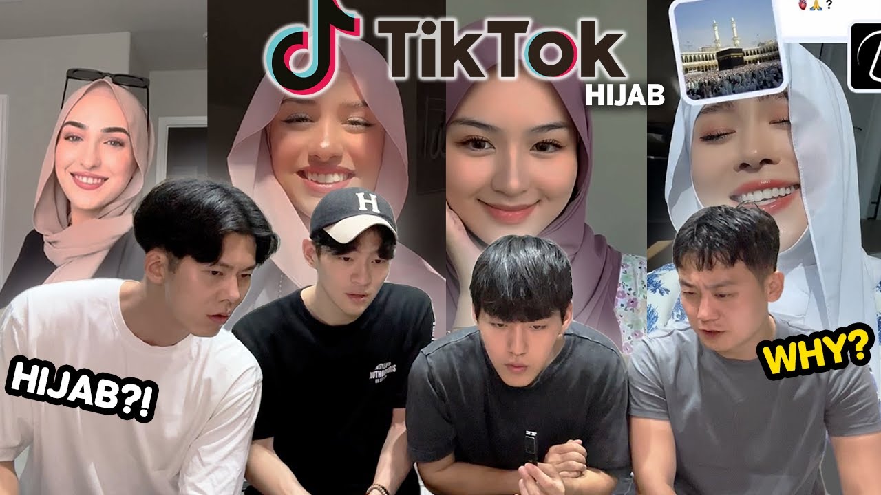 Реакция корейских парней на хиджаб в TikTok *сюрприз!