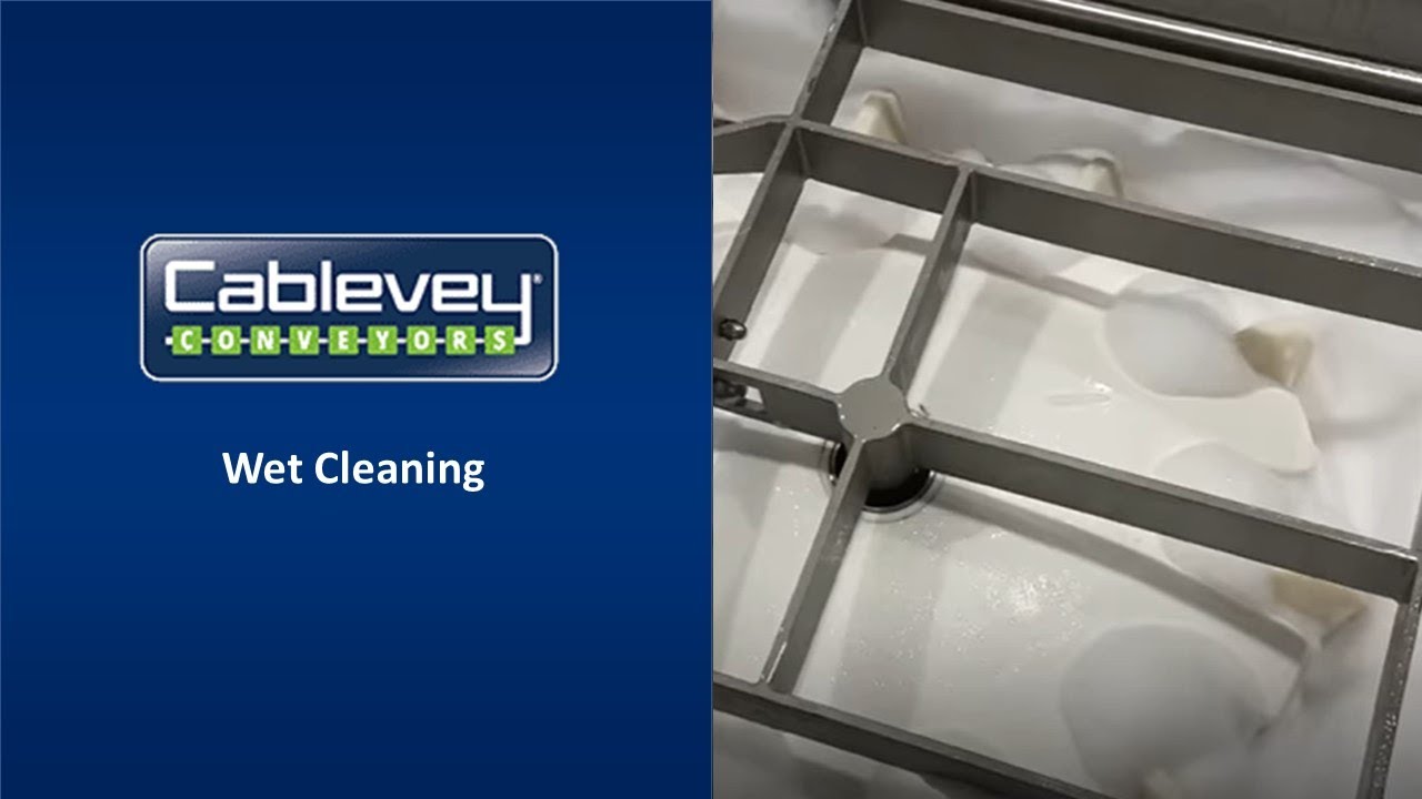 Cablevey® Conveyors - Wet Cleaning System