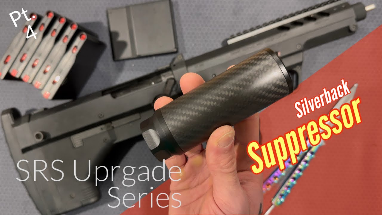 Silverback SRS Upgrade Series Pt. 4 (глушитель из углеродного волокна)
