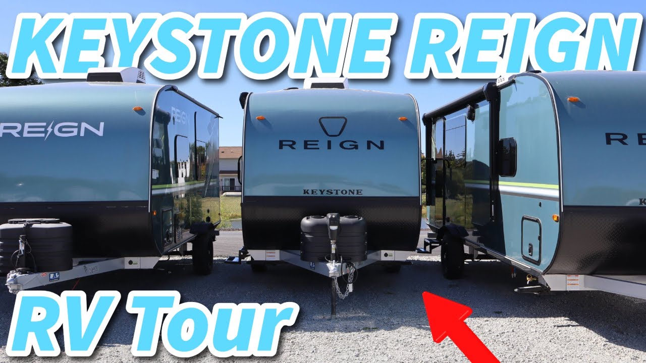 All New KEYSTONE REIGN 13RK Compact Travel Trailer