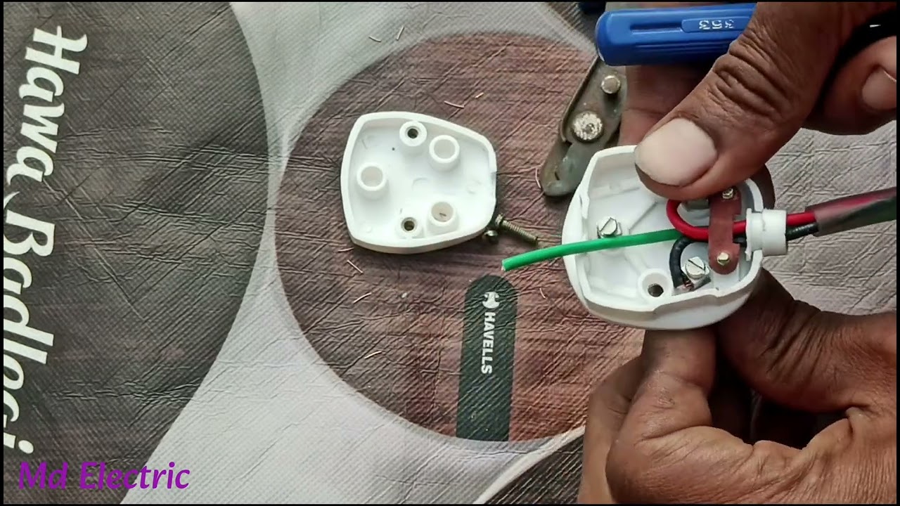 3 Pin Plug connection ||🔥 Hindi
