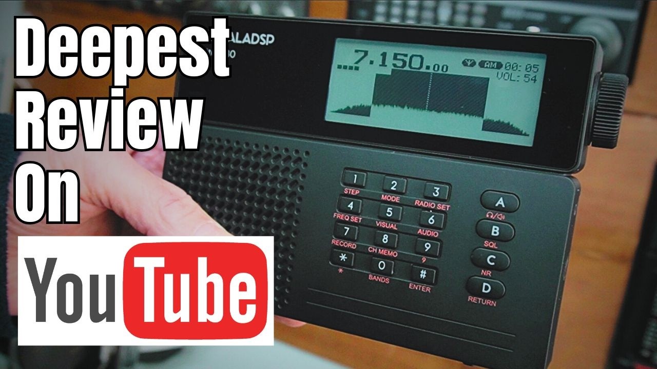 Радиостанция LITEMALADSP MLite-880 SW. Самый подробный обзор на YouTube.