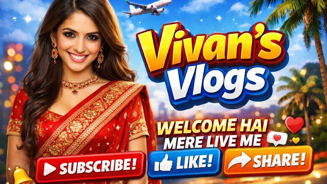 Vivan's  Vlogs  is live!