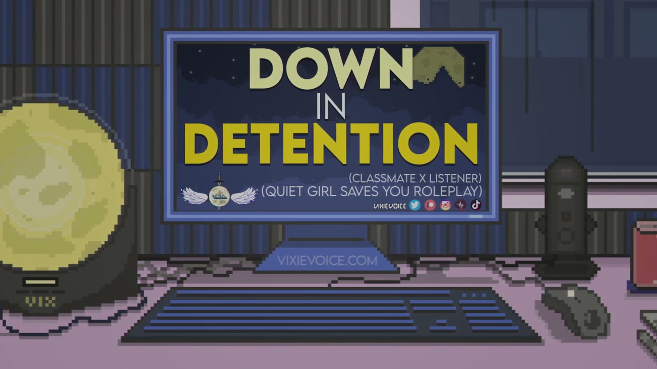 Quiet Girl Saves You Roleplay - {Classmates x Listener}{F4A} - Down in Detention
