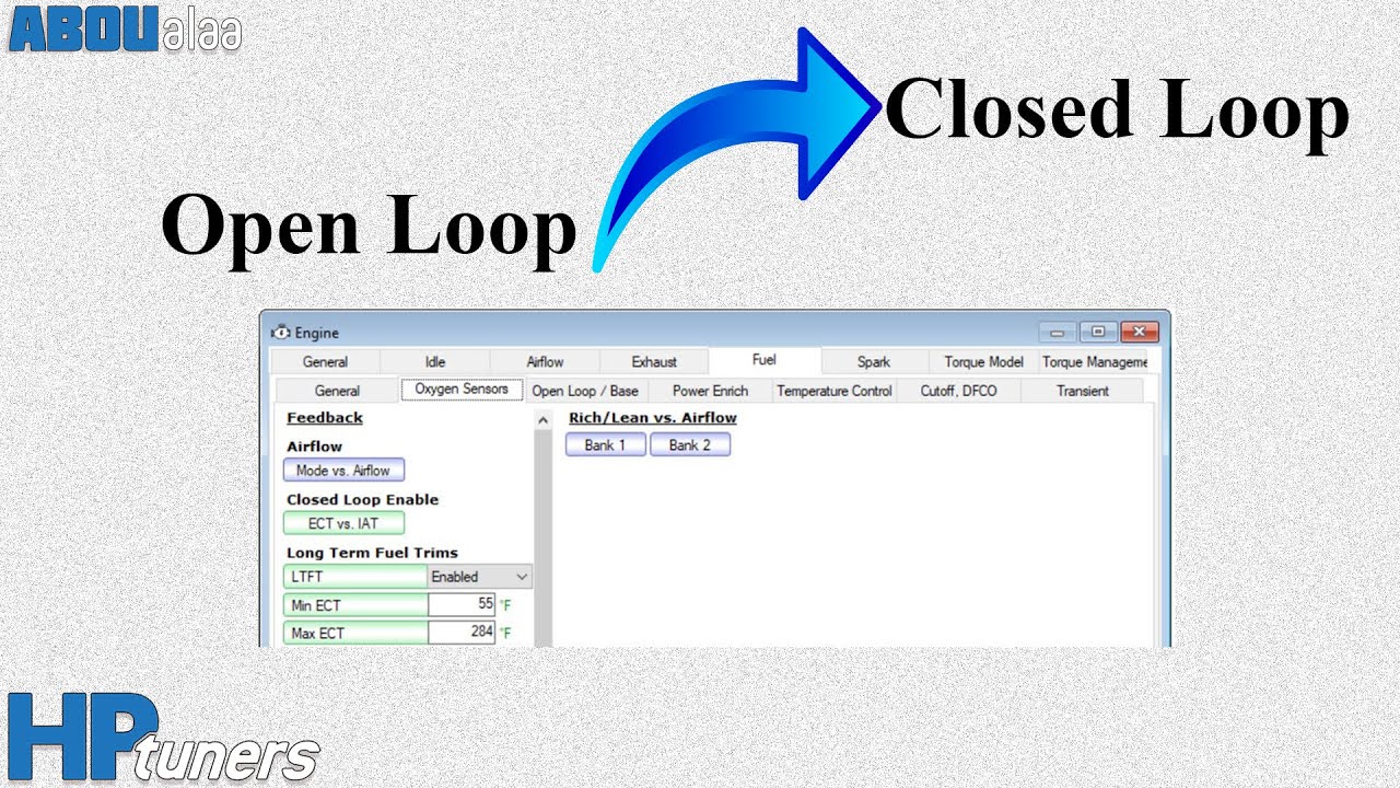 Hp Tuners - Open to Closed Loop تعليم برمجة السيارات- من اوبن لووب الى كلوزد لووب Hp Tuner