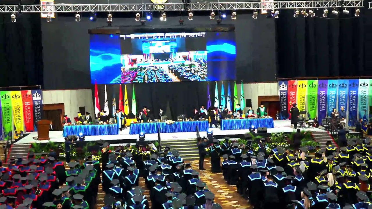 WISUDA PROGRAM DOKTOR, MAGISTER, SPESIALIS, PROFESI, SARJANA DAN DIPLOMA UNIVERSITAS TRISAKTI (PAGI)