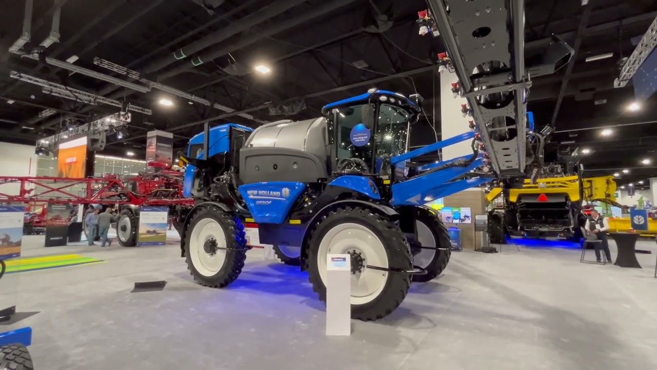 New Holland sprayer automation delivers live variable rate and selective spray applications