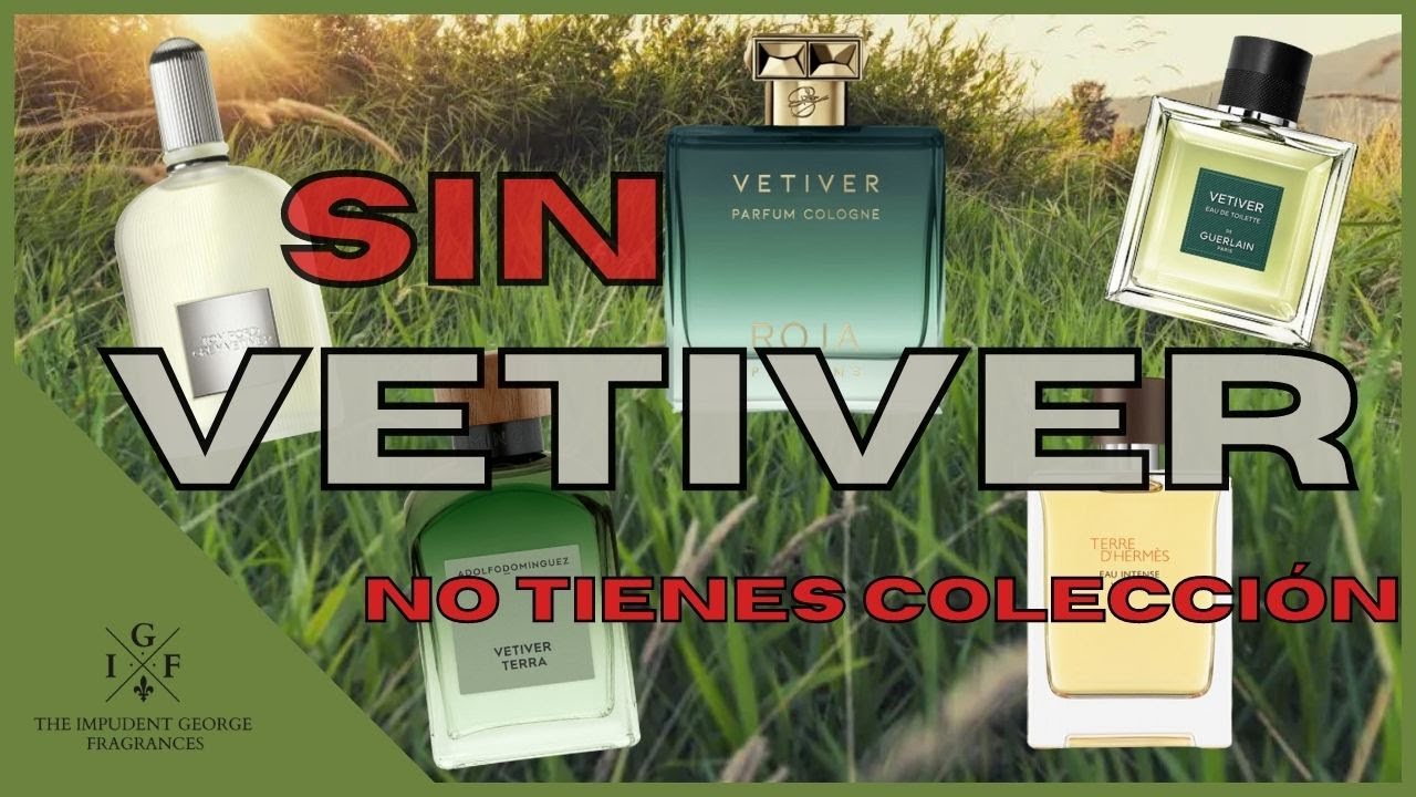 TOP CON VARIOS DE LOS MEJORES VETIVER DEL MERCADO ¿CUALES ME COMPRARÉ?