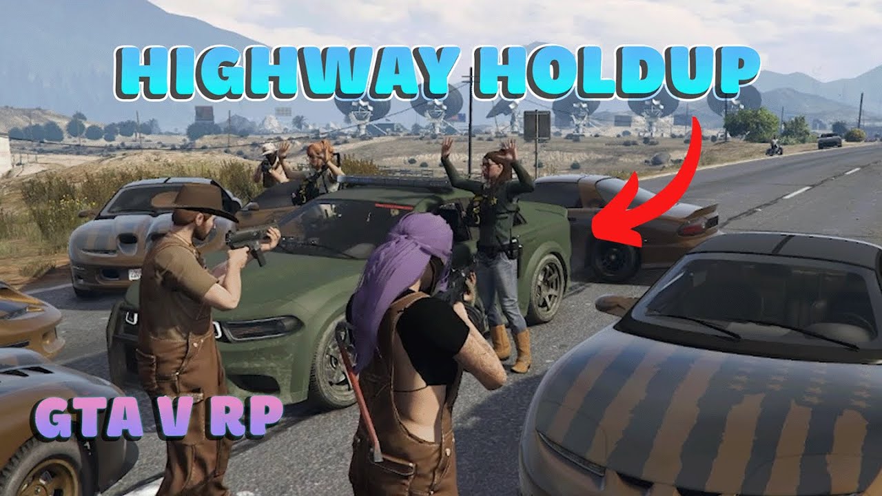 HIGHWAY HOLDUP | GTA V Roleplay | Badlands RP | BLRP