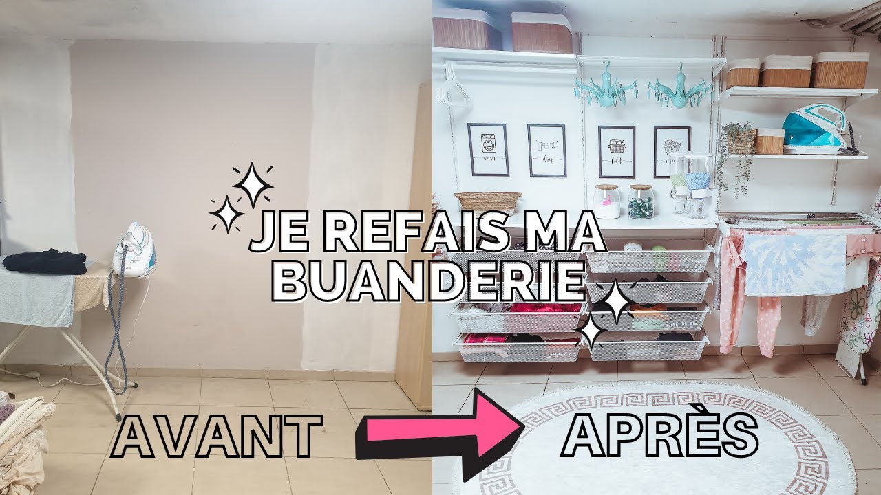🧺 JE REFAIS MA BUANDERIE | IDEES ORGANISATION 🧺