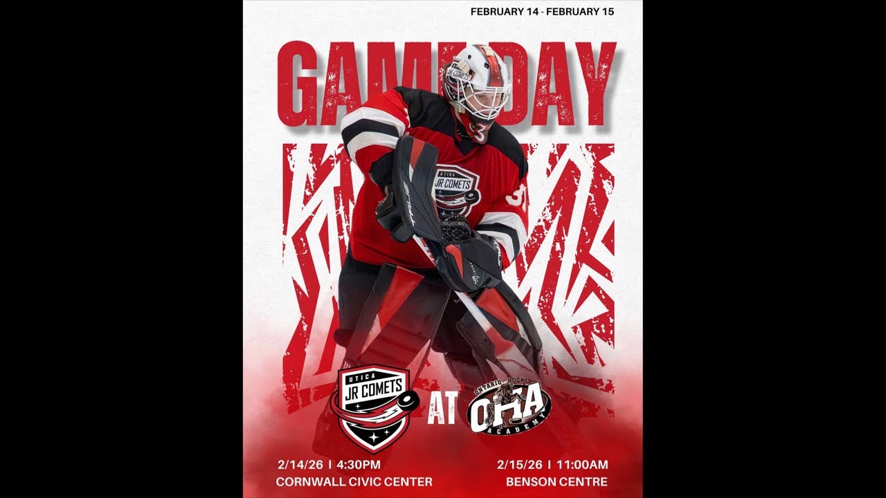 18U Tier 1 AAA Utica Jr Comets vs Ontario Hockey Academy OHA
