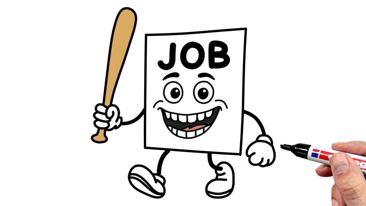 How to Draw Job Job Job Sahur