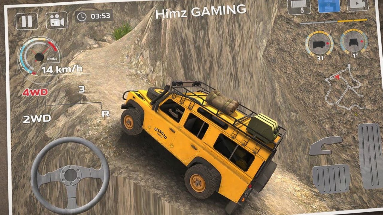 Impossible Mountain Road Challenge 😱 Off Road Drive Pro Part 2 #1 | Extreme Offroad Jeep Driving