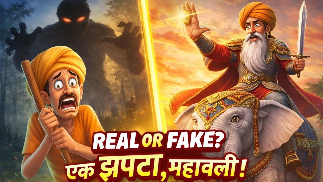 एक झपट्टे में सबका काम तमाम! झपट्टा महाबली की अनोखी कहानी।The Hilarious Story of Jhapatta Mahabali.