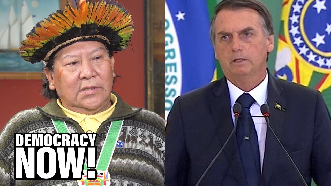 Indigenous leader Davi Kopenawa calls out Bolsonaro's racism: 