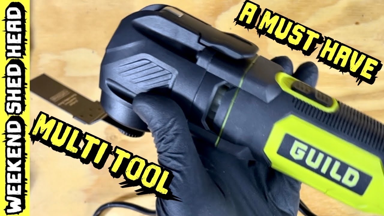 GUILD OSCILLATING multitool SAW - PMF300GH.1 - unboxing and REVIEW