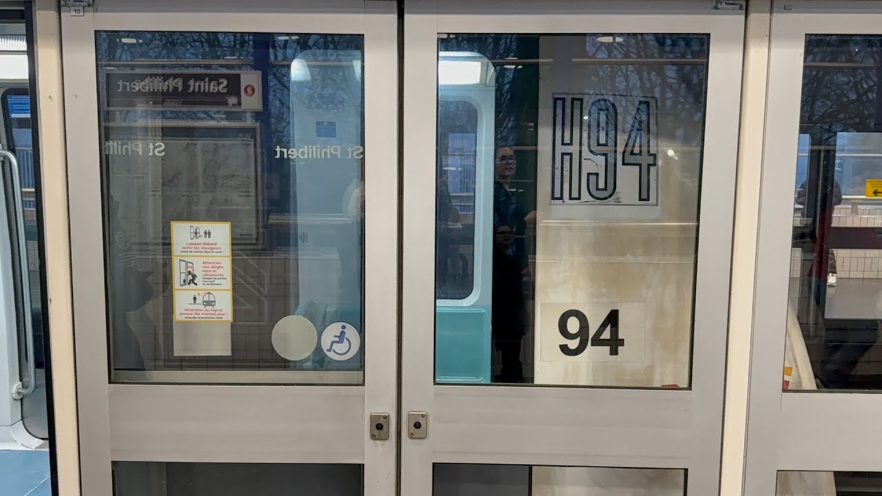 Vidéo (MÉTRO) Ligne 2 🔴 VAL 208 Trajet Complet Entre CH Dron Et Saint Philibert Rame HP 94