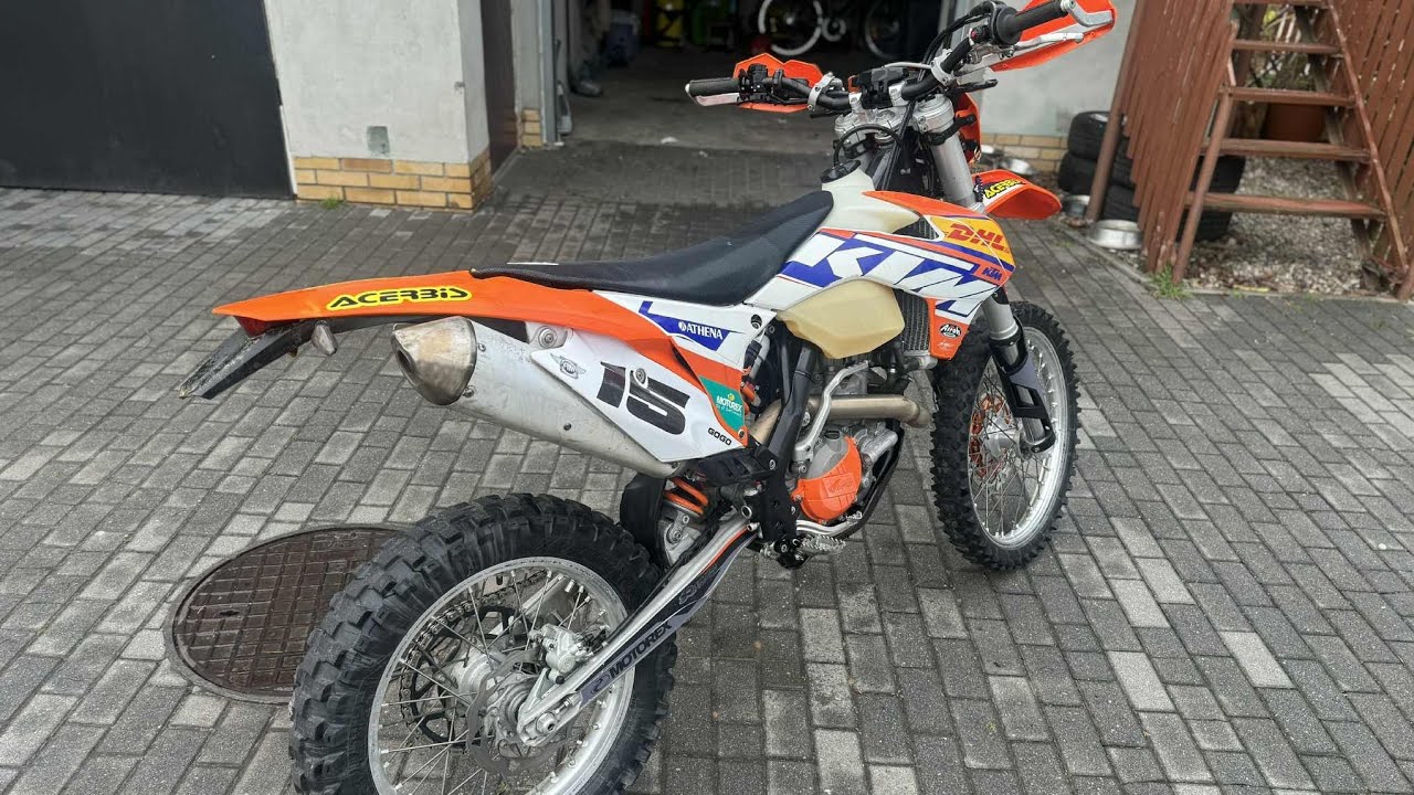 KTM EXC 450 Power whelle 