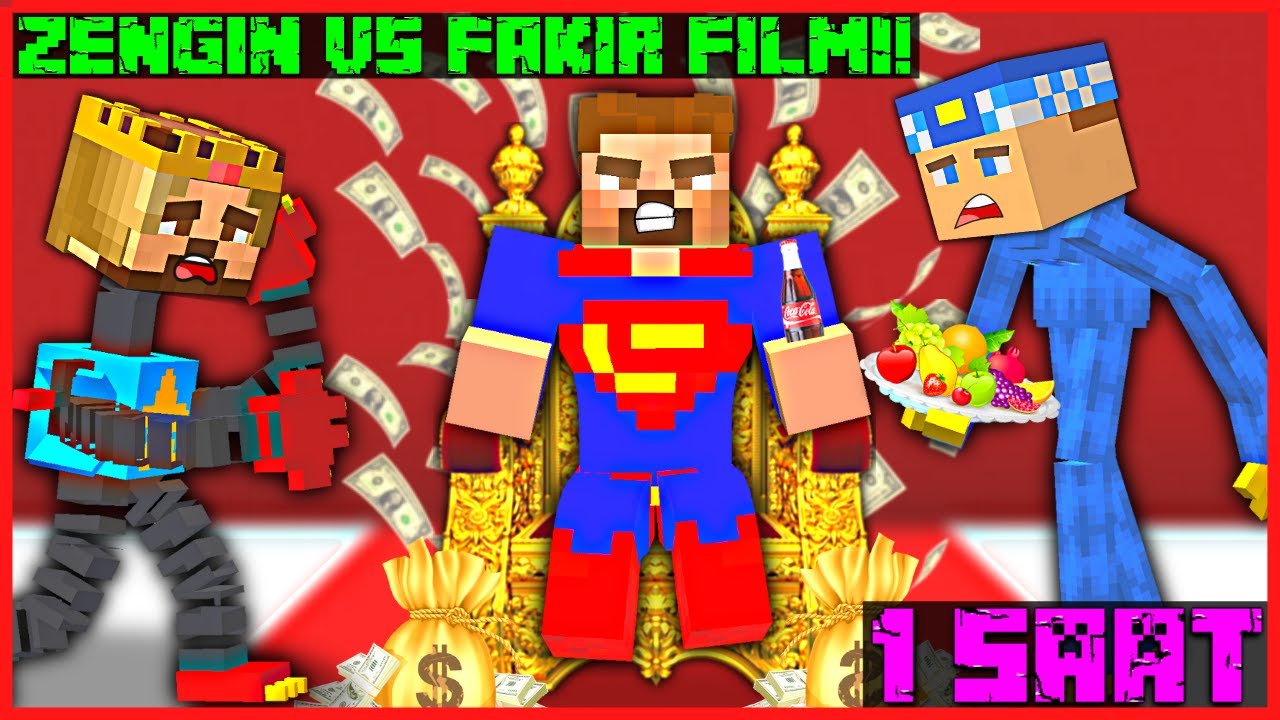 MİNECRAFT ZENGİN VS FAKİR FİLMİ! 😂 - Minecraft