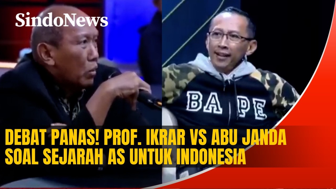 Debat Panas! Prof. Ikrar Soal Sejarah AS untuk Indonesia, Abu Janda: Jagoan Gua | Rakyat Bersuara