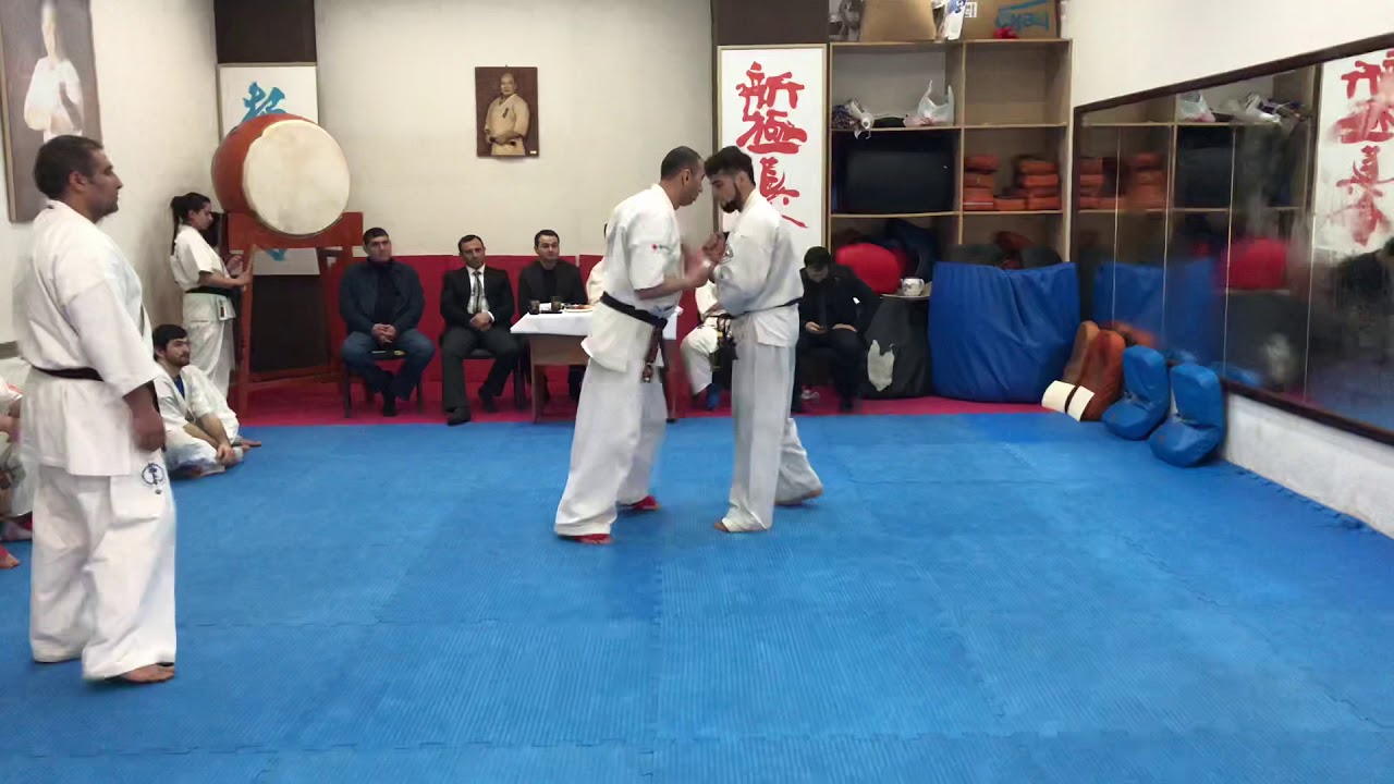 Salahat Hasanov Shinkyokushin Karate Azerbaijan 50 Kumite Part-3