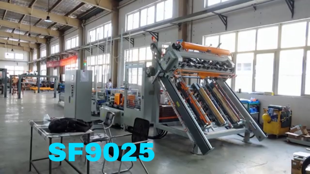 SF9025 pneumatic pallet nailer wood pallet nailing machine