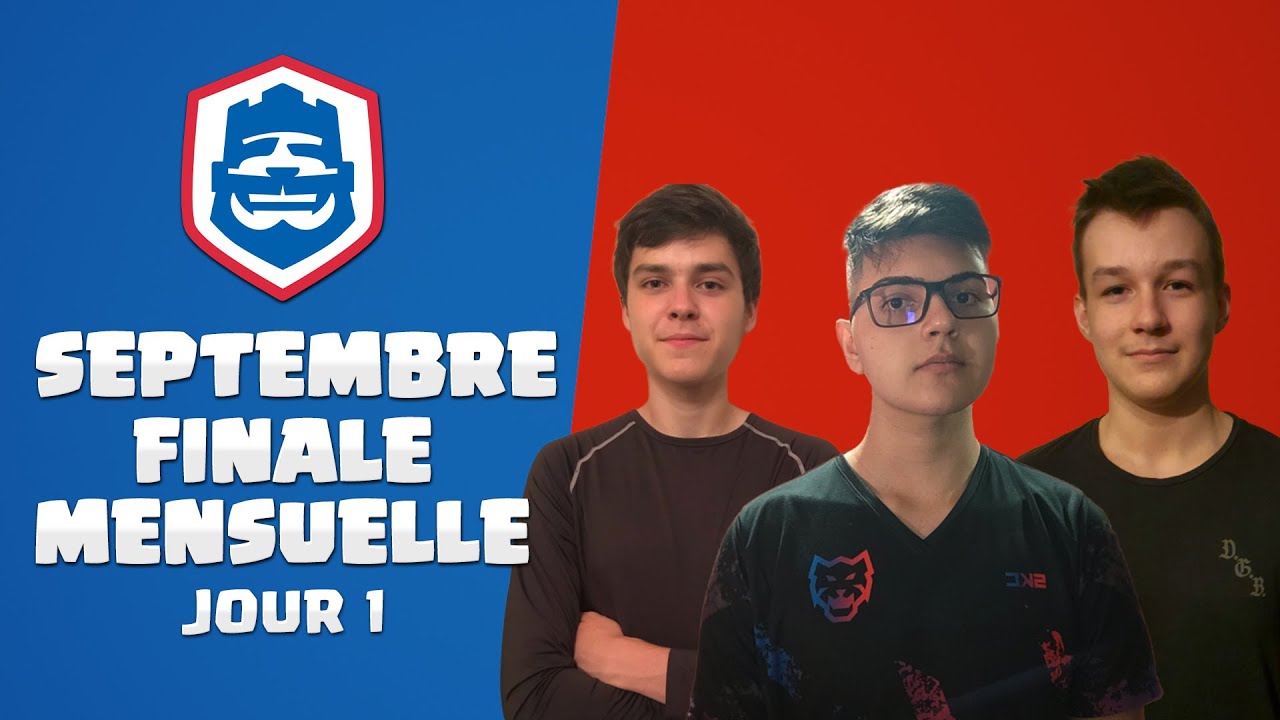 Clash Royale League | Finale Septembre | Jour 1 feat @OuahLeouff