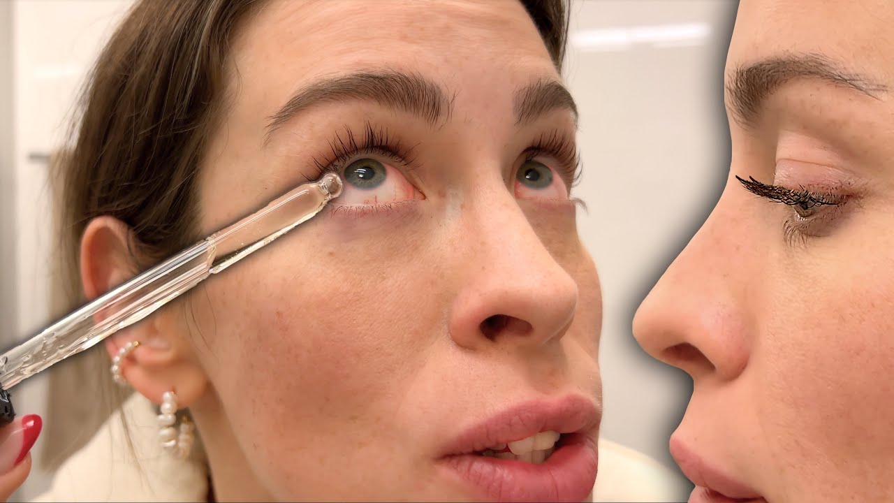 Ich kriege LANGE WIMPERN & dekoriere für Weihnachten!